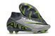 Детские бутсы Nike Air Zoom Mercurial Superfly IX FG, 35, FG копочки, Натуральный газон