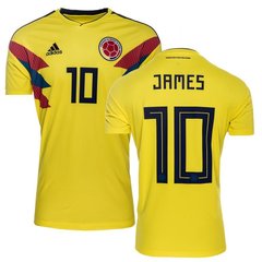 Футбольная форма сборной Колумбии Хамес (2017-2018), Adidas, Сборная, Взрослая, Мужская, Короткий, 2017/2018, Колумбия, S