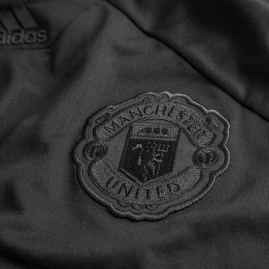 Тренувальна футболка Манчестер Юнайтед, Adidas, Доросла, Чоловіча, Чорний, Манчестер Юнайтед, S