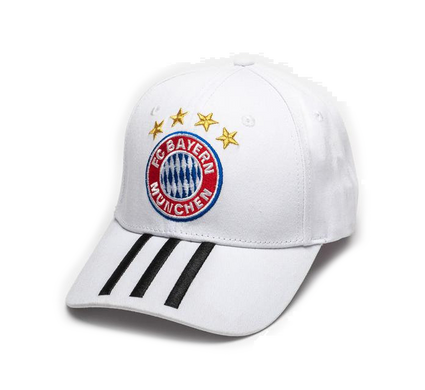 Футбольна кепка Баварії (біла)