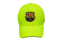 Футбольная кепка Барселона (салатовая)